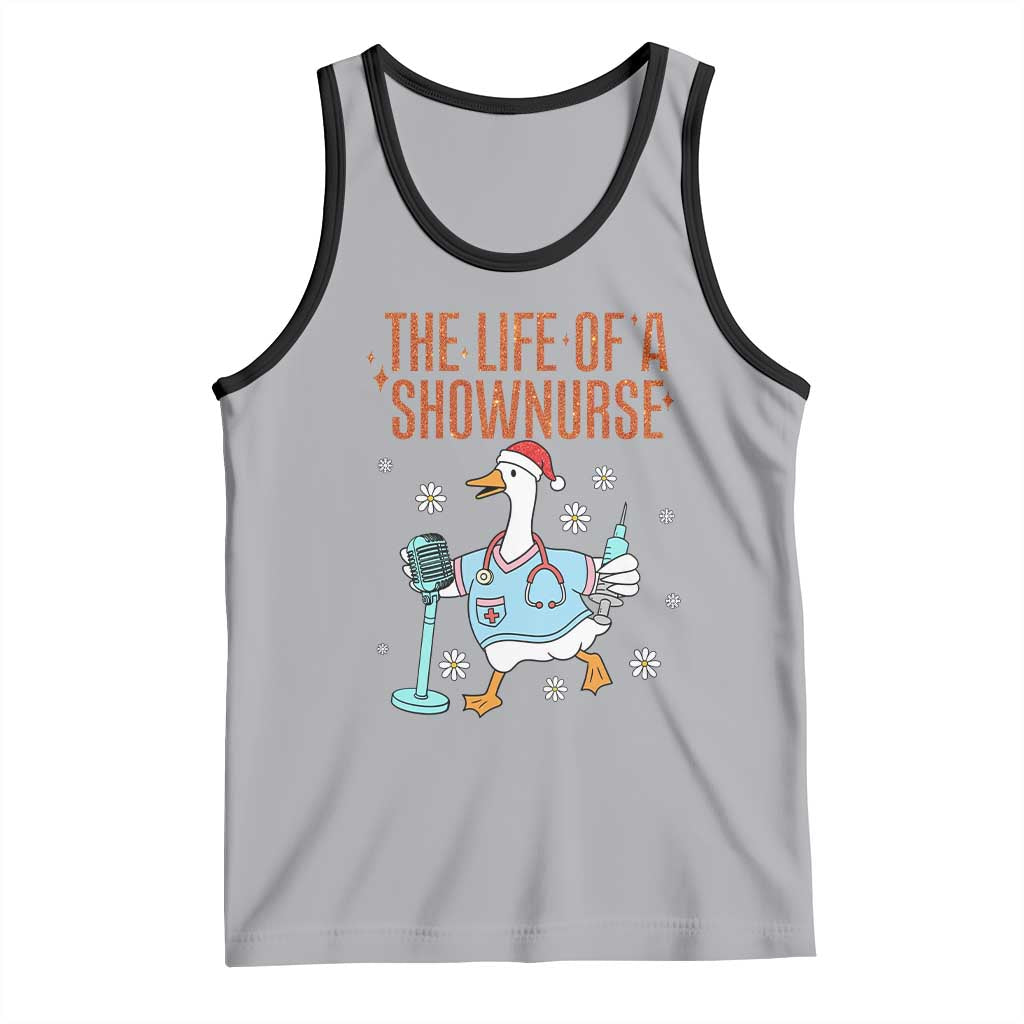 Funny Goose Nurse Christmas Tank Top The Life Of A Shownurrse - Wonder Print Shop