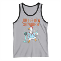 Funny Goose Nurse Christmas Tank Top The Life Of A Shownurrse - Wonder Print Shop
