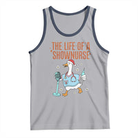 Funny Goose Nurse Christmas Tank Top The Life Of A Shownurrse - Wonder Print Shop