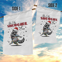 Funny Raccoon Christmas Garden Flag In My Costume Era Xmas - Wonder Print Shop