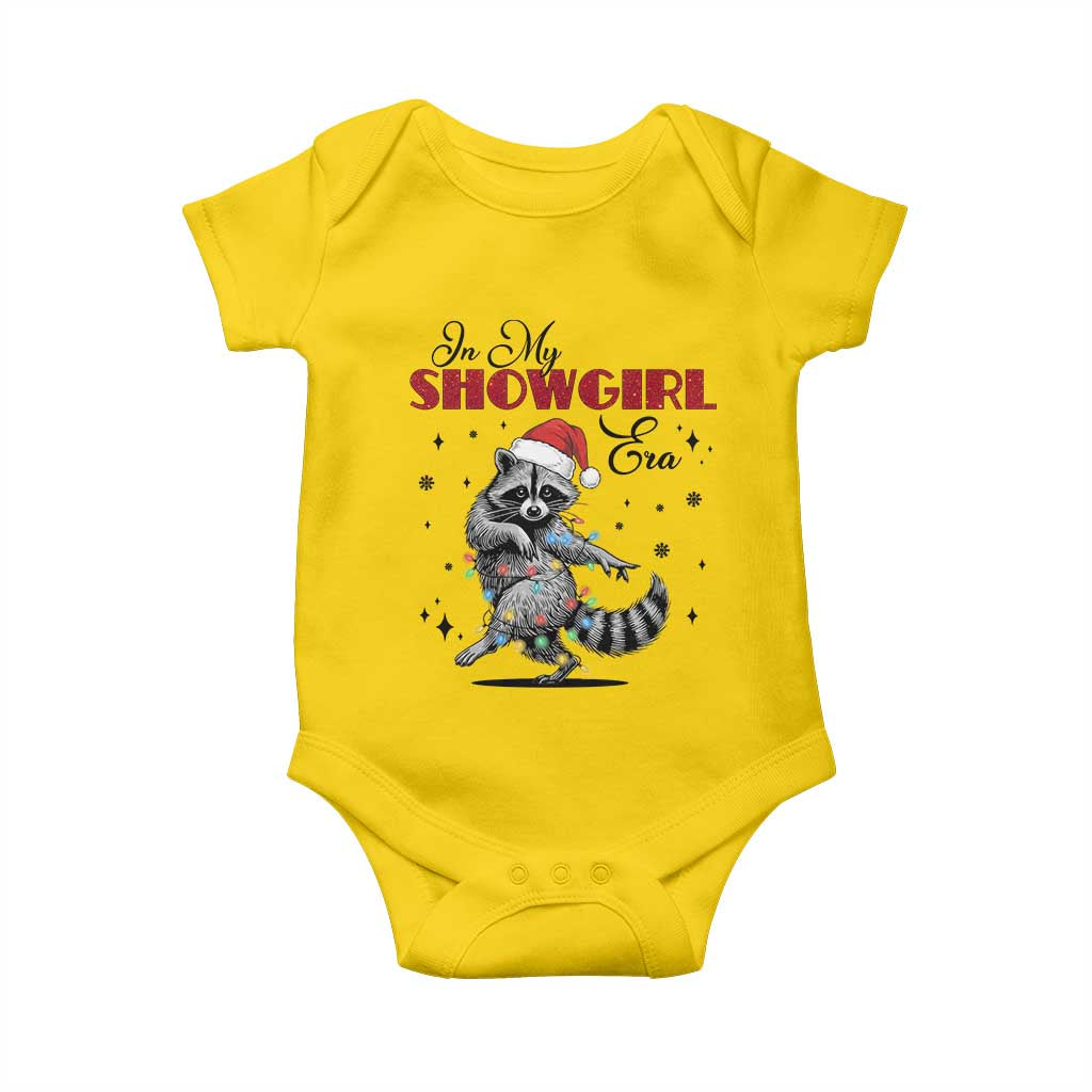 Funny Raccoon Christmas Baby Onesie In My Costume Era Xmas - Wonder Print Shop