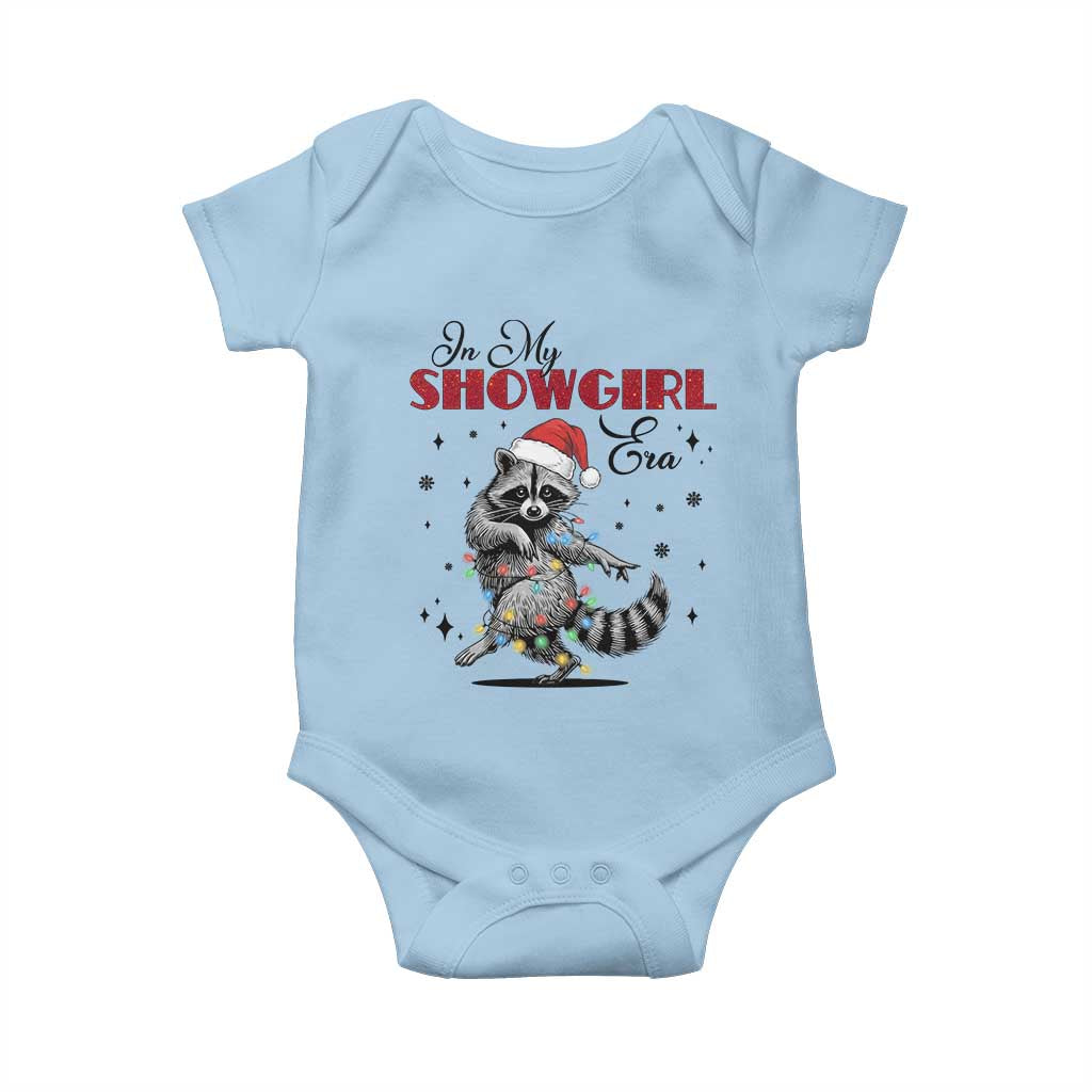 Funny Raccoon Christmas Baby Onesie In My Costume Era Xmas - Wonder Print Shop