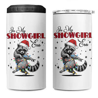 Funny Raccoon Christmas 4 in 1 Can Cooler Tumbler In My Costume Era Xmas - Wonder Print Shop