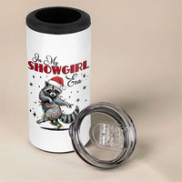 Funny Raccoon Christmas 4 in 1 Can Cooler Tumbler In My Costume Era Xmas - Wonder Print Shop