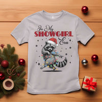 Funny Raccoon Christmas T Shirt In My Costume Era Xmas - Wonder Print Shop