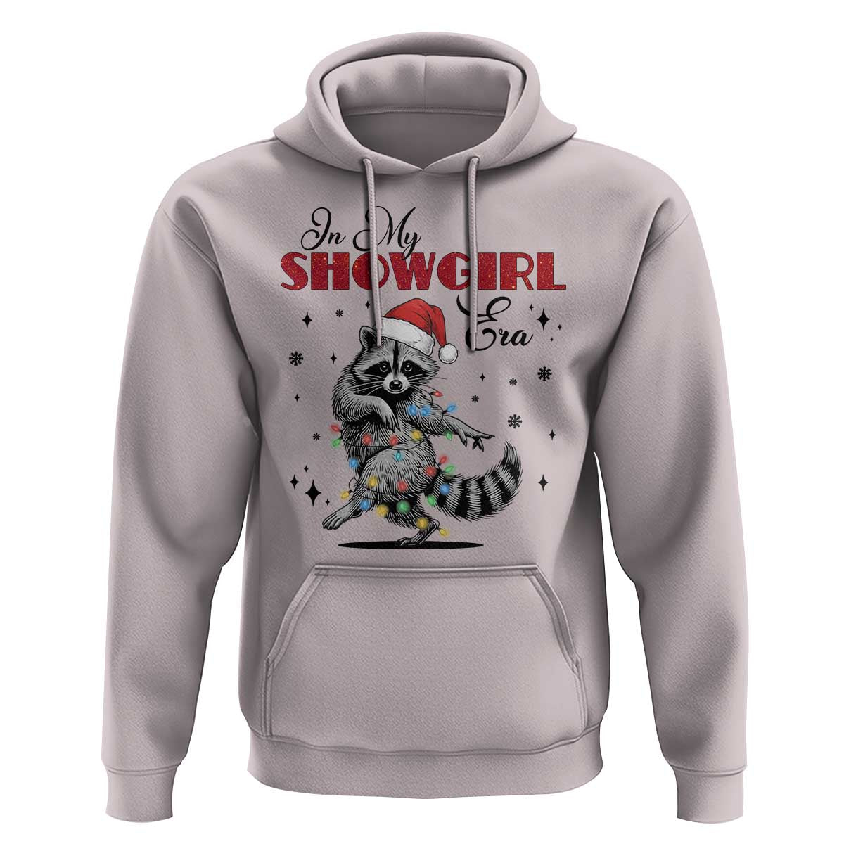 Funny Raccoon Christmas Hoodie In My Costume Era Xmas - Wonder Print Shop