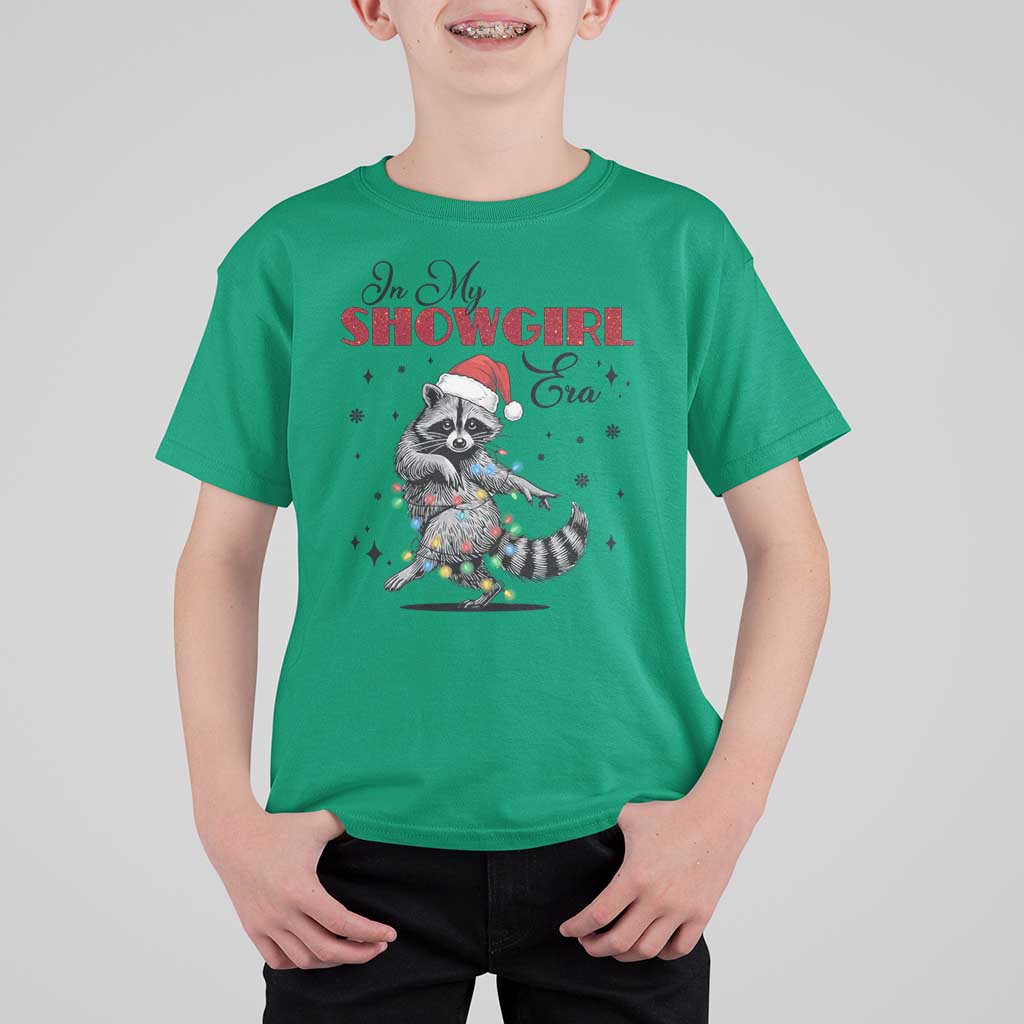 Funny Raccoon Christmas T Shirt For Kid In My Costume Era Xmas - Wonder Print Shop