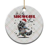 Funny Raccoon Christmas Ceramic Ornament In My Costume Era Xmas - Wonder Print Shop