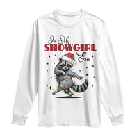 Funny Raccoon Christmas Long Sleeve Shirt In My Costume Era Xmas - Wonder Print Shop