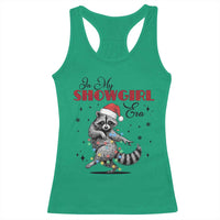 Funny Raccoon Christmas Racerback Tank Top In My Costume Era Xmas - Wonder Print Shop