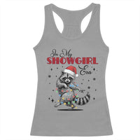 Funny Raccoon Christmas Racerback Tank Top In My Costume Era Xmas - Wonder Print Shop