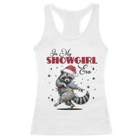Funny Raccoon Christmas Racerback Tank Top In My Costume Era Xmas - Wonder Print Shop