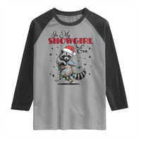 Funny Raccoon Christmas Raglan Shirt In My Costume Era Xmas - Wonder Print Shop