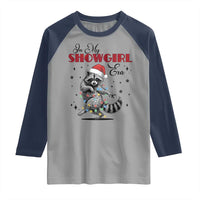 Funny Raccoon Christmas Raglan Shirt In My Costume Era Xmas - Wonder Print Shop