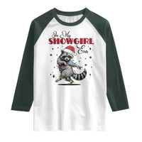 Funny Raccoon Christmas Raglan Shirt In My Costume Era Xmas - Wonder Print Shop