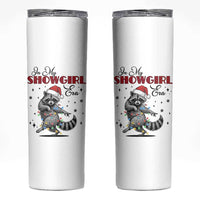 Funny Raccoon Christmas Skinny Tumbler In My Costume Era Xmas - Wonder Print Shop