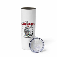 Funny Raccoon Christmas Skinny Tumbler In My Costume Era Xmas - Wonder Print Shop