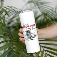 Funny Raccoon Christmas Skinny Tumbler In My Costume Era Xmas - Wonder Print Shop