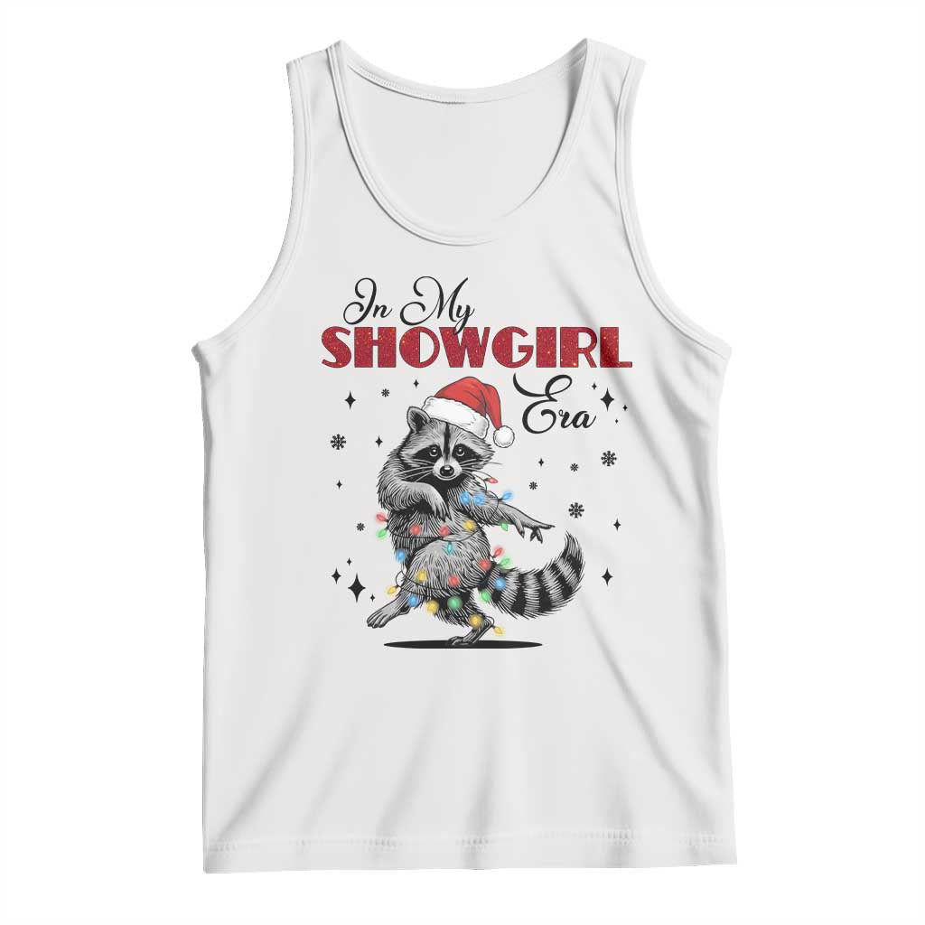 Funny Raccoon Christmas Tank Top In My Costume Era Xmas - Wonder Print Shop
