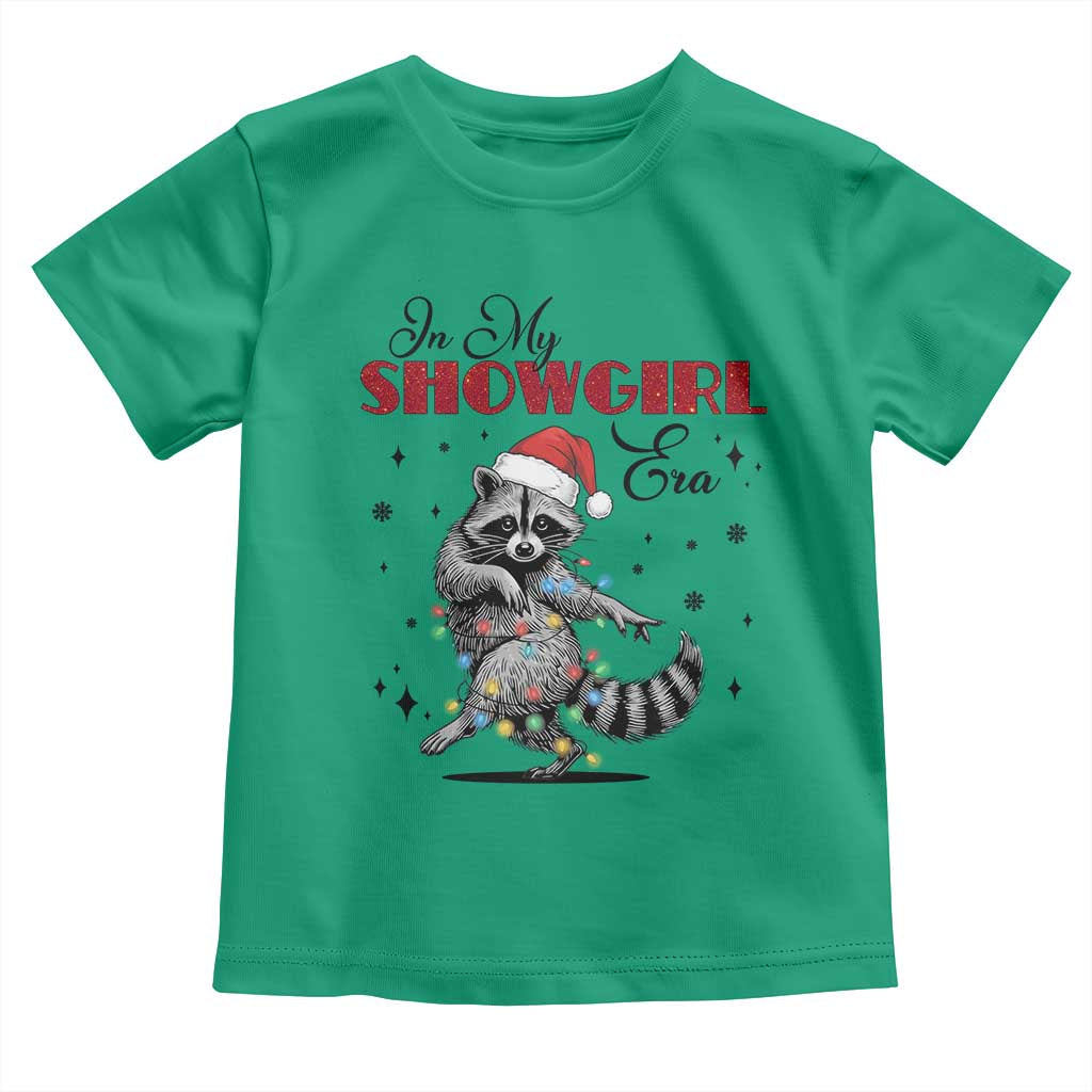 Funny Raccoon Christmas Toddler T Shirt In My Costume Era Xmas - Wonder Print Shop