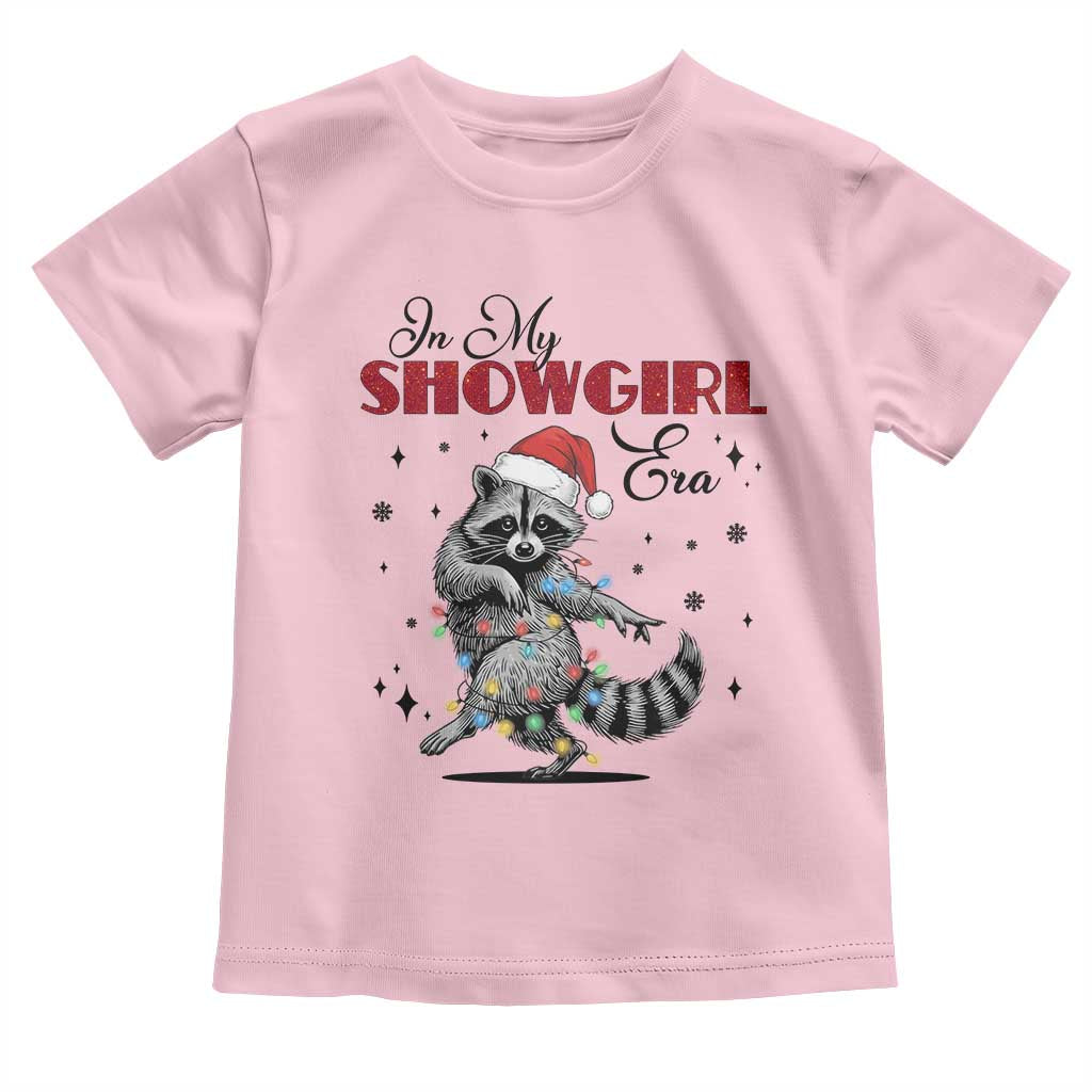 Funny Raccoon Christmas Toddler T Shirt In My Costume Era Xmas - Wonder Print Shop