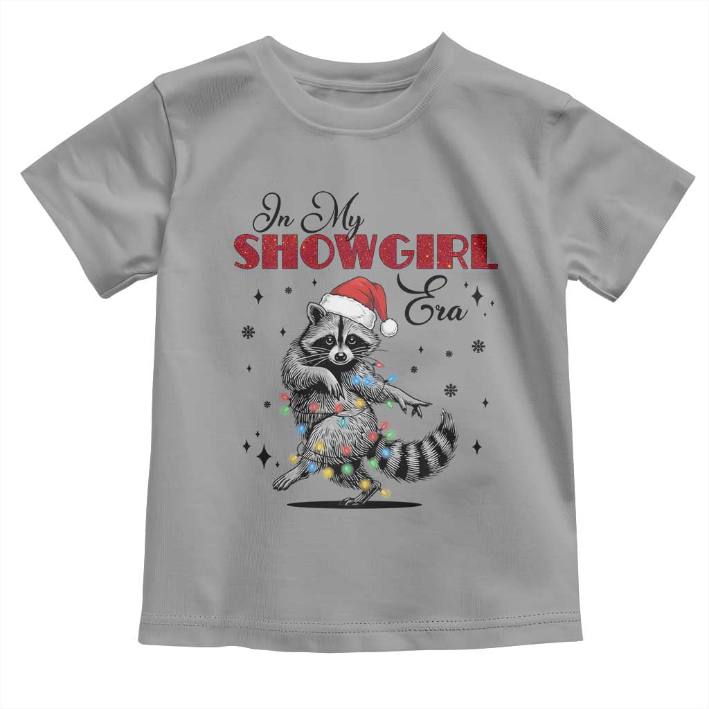 Funny Raccoon Christmas Toddler T Shirt In My Costume Era Xmas - Wonder Print Shop