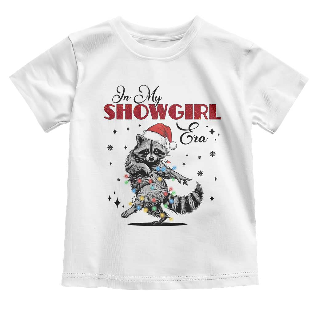 Funny Raccoon Christmas Toddler T Shirt In My Costume Era Xmas - Wonder Print Shop