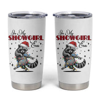 Funny Raccoon Christmas Tumbler Cup In My Costume Era Xmas - Wonder Print Shop