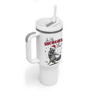 Funny Raccoon Christmas Tumbler With Handle In My Costume Era Xmas - Wonder Print Shop