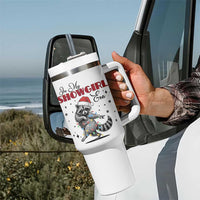 Funny Raccoon Christmas Tumbler With Handle In My Costume Era Xmas - Wonder Print Shop