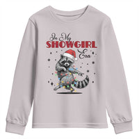 Funny Raccoon Christmas Youth Sweatshirt In My Costume Era Xmas - Wonder Print Shop