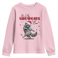 Funny Raccoon Christmas Youth Sweatshirt In My Costume Era Xmas - Wonder Print Shop