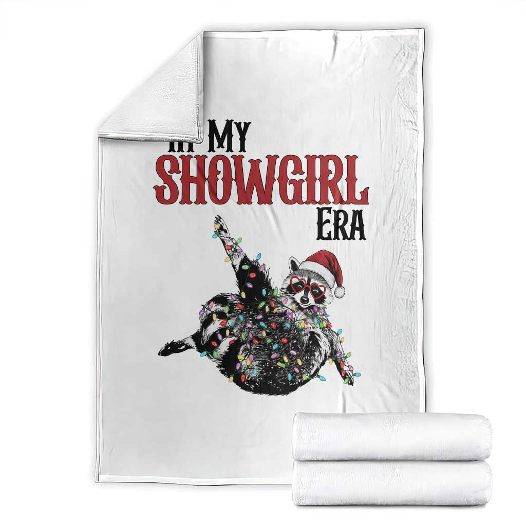 Funny Raccoon Christmas Throw Blanket In My Costume Era - Wonder Print Shop