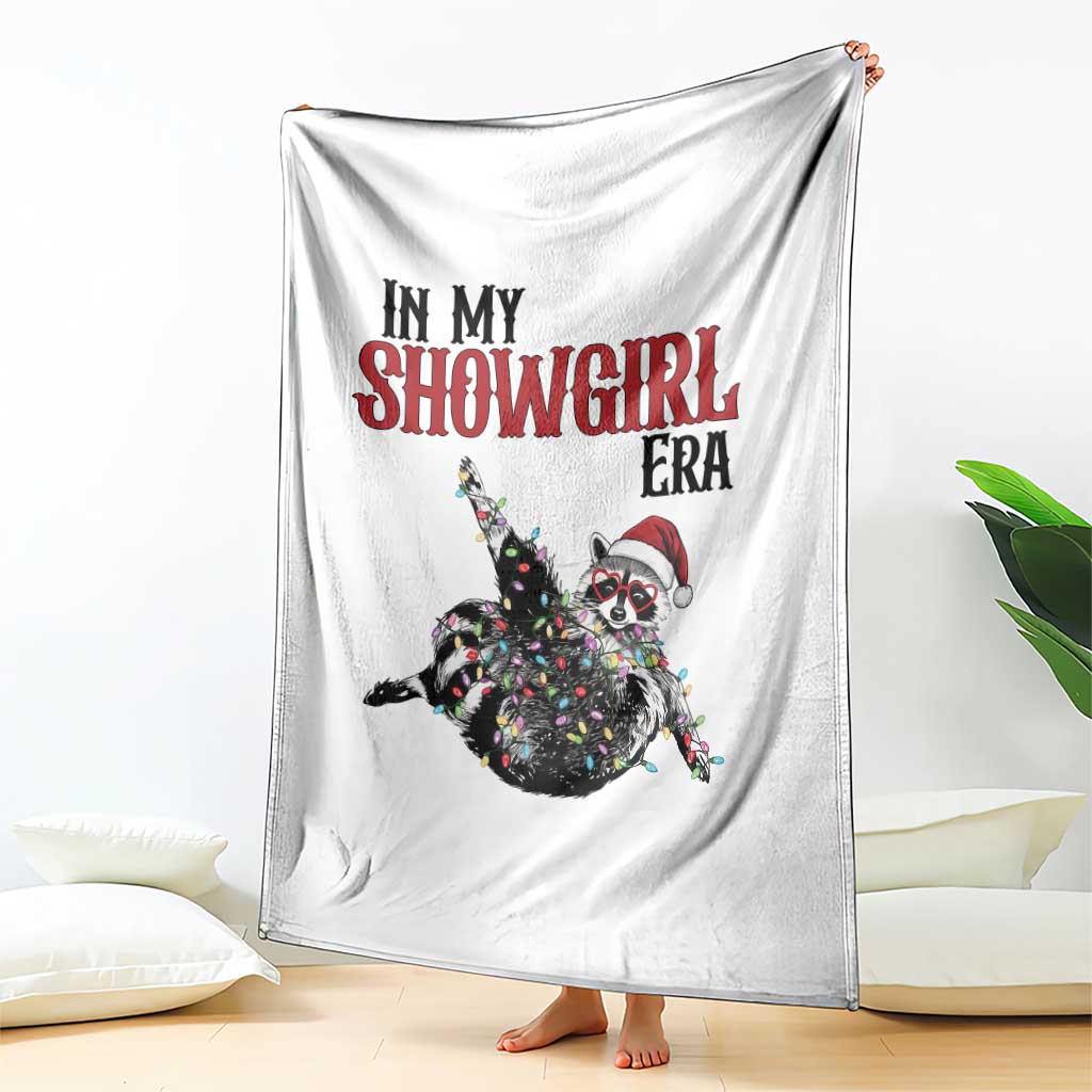 Funny Raccoon Christmas Throw Blanket In My Costume Era - Wonder Print Shop
