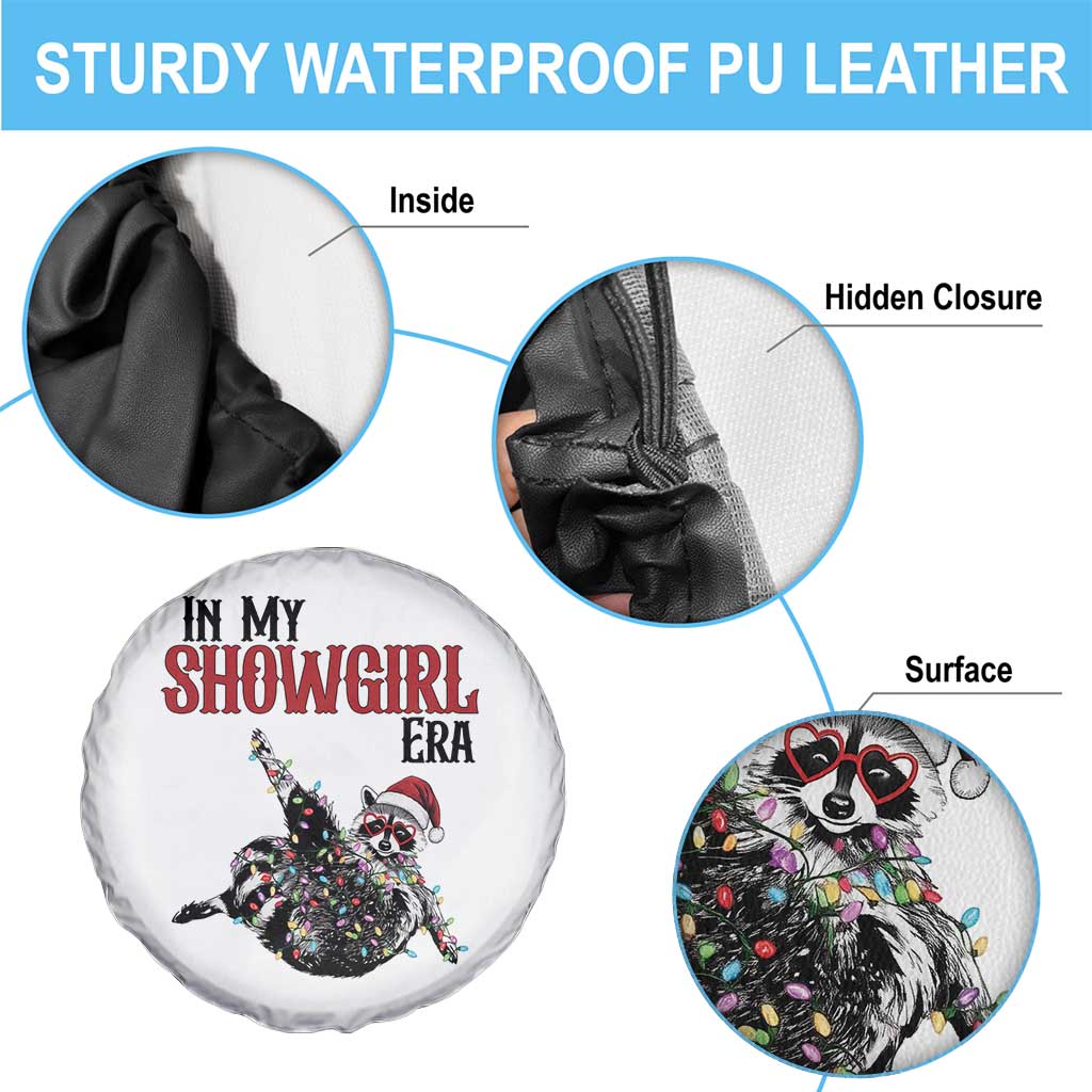 Funny Raccoon Christmas Spare Tire Cover In My Costume Era - Wonder Print Shop