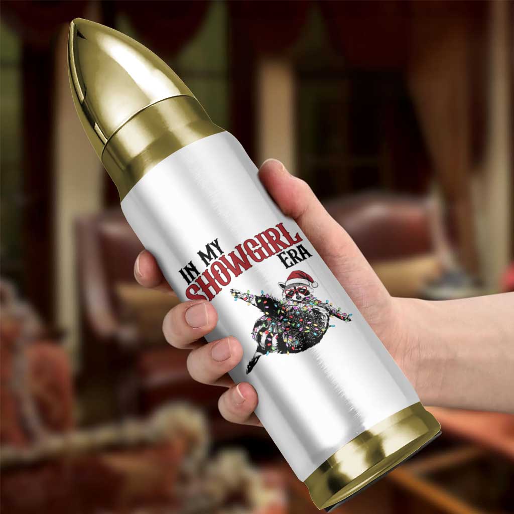 Funny Raccoon Christmas Bullet Tumbler In My Costume Era - Wonder Print Shop