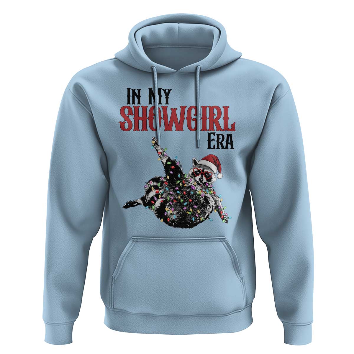 Funny Raccoon Christmas Hoodie In My Costume Era - Wonder Print Shop