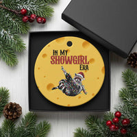 Funny Raccoon Christmas Ceramic Ornament In My Costume Era - Wonder Print Shop