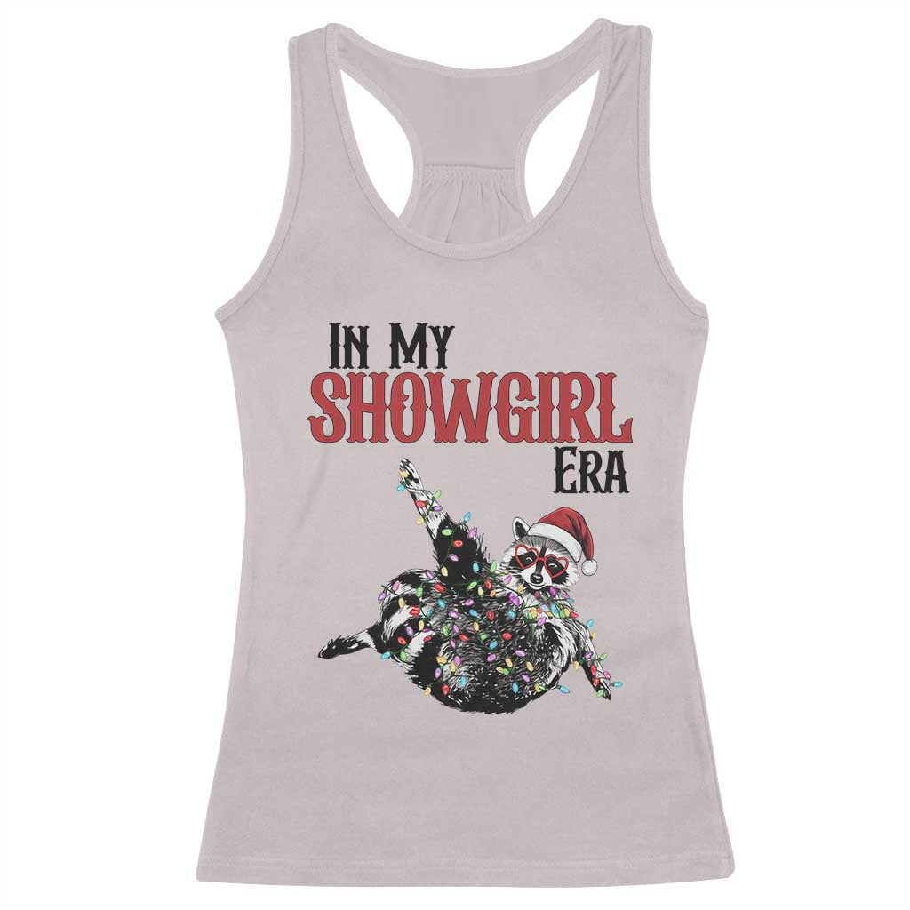 Funny Raccoon Christmas Racerback Tank Top In My Costume Era - Wonder Print Shop