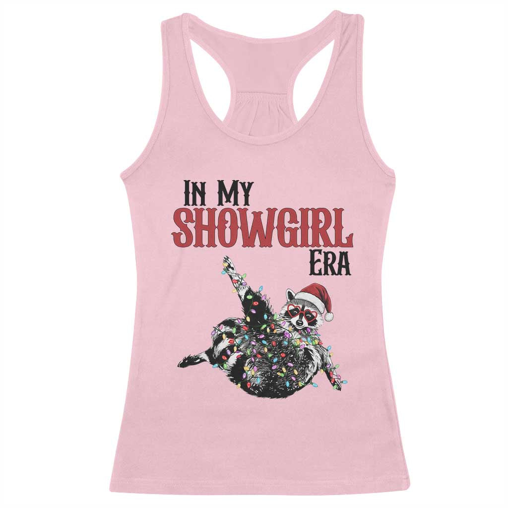 Funny Raccoon Christmas Racerback Tank Top In My Costume Era - Wonder Print Shop