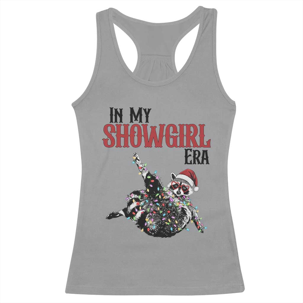 Funny Raccoon Christmas Racerback Tank Top In My Costume Era - Wonder Print Shop