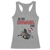 Funny Raccoon Christmas Racerback Tank Top In My Costume Era - Wonder Print Shop