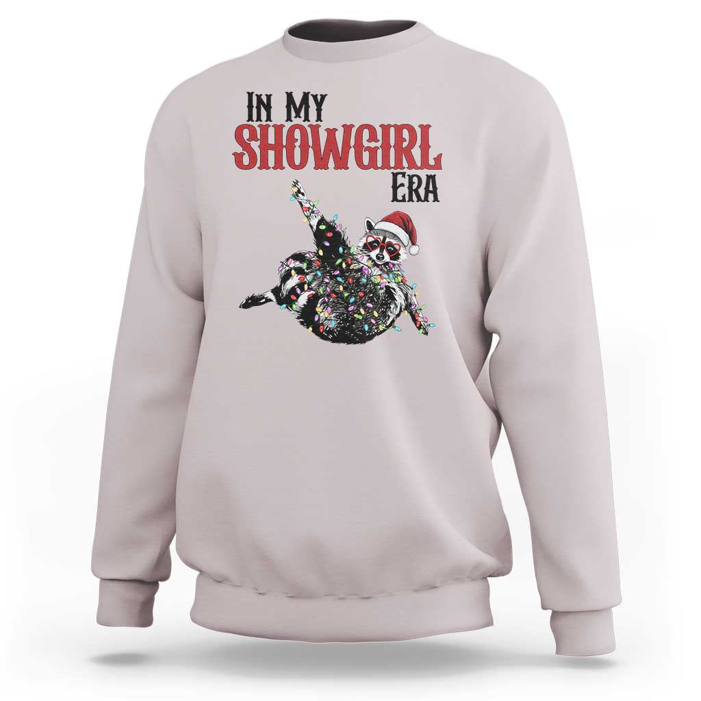 Funny Raccoon Christmas Sweatshirt In My Costume Era - Wonder Print Shop