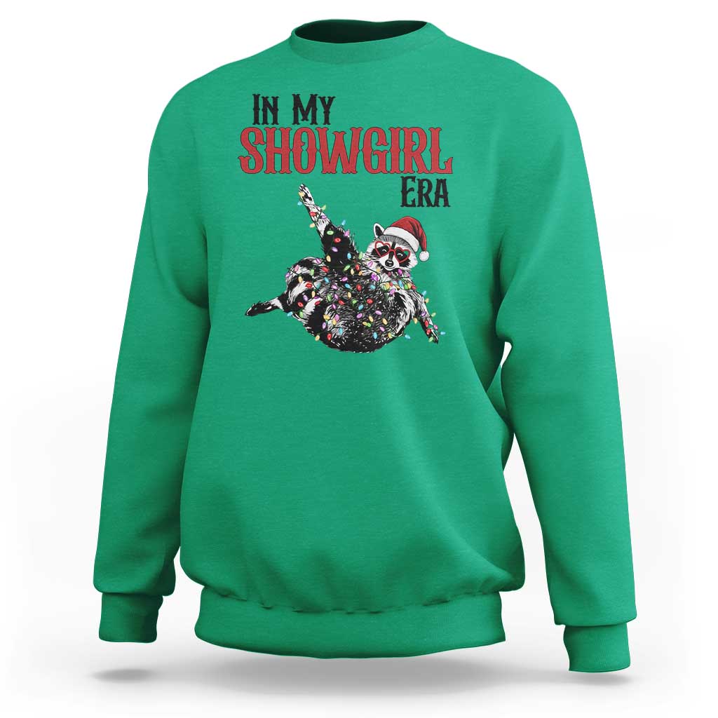 Funny Raccoon Christmas Sweatshirt In My Costume Era - Wonder Print Shop