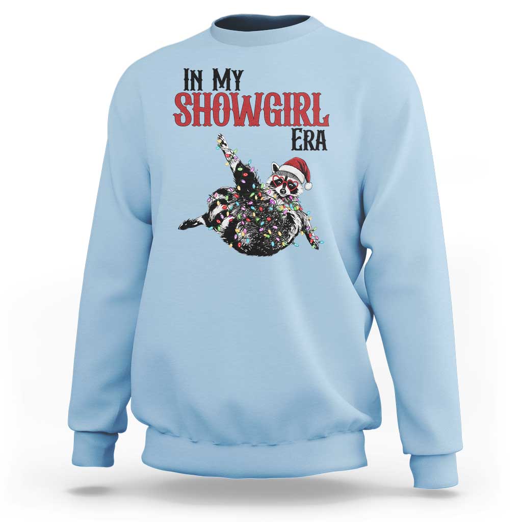 Funny Raccoon Christmas Sweatshirt In My Costume Era - Wonder Print Shop