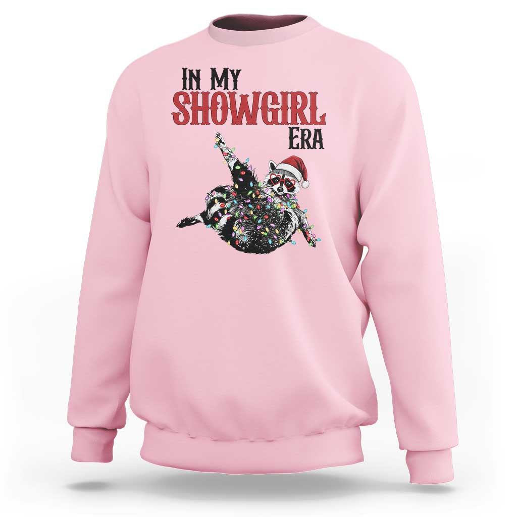 Funny Raccoon Christmas Sweatshirt In My Costume Era - Wonder Print Shop