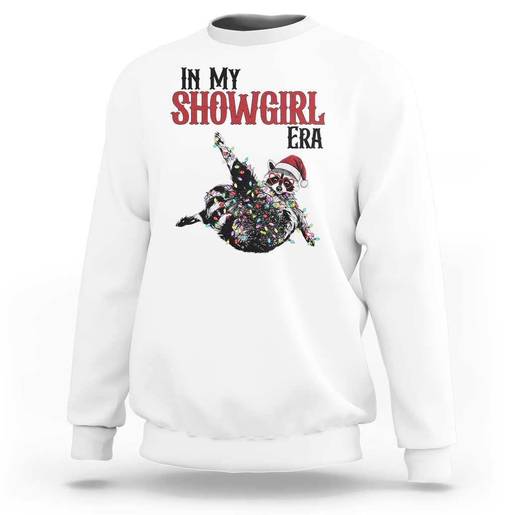 Funny Raccoon Christmas Sweatshirt In My Costume Era - Wonder Print Shop