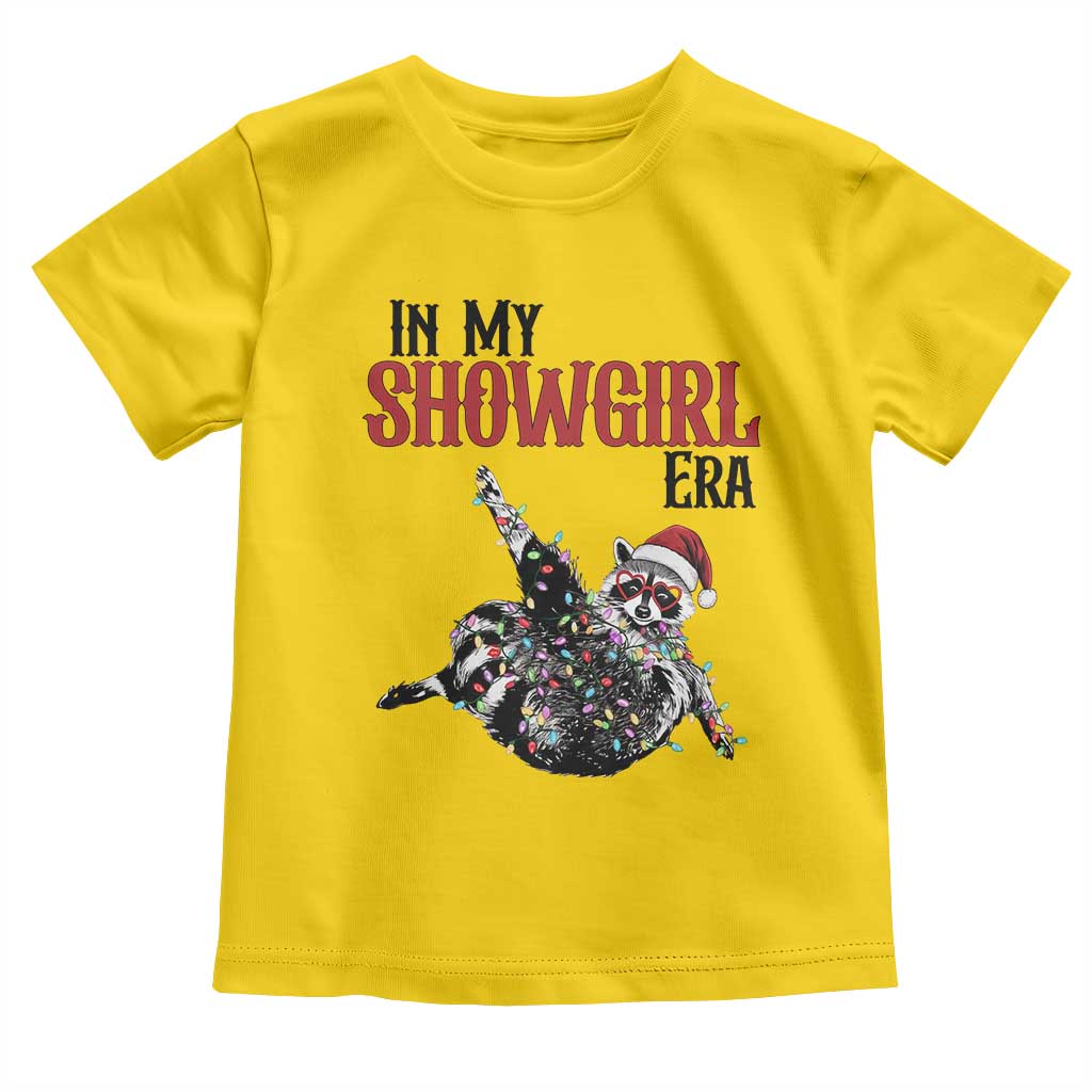 Funny Raccoon Christmas Toddler T Shirt In My Costume Era - Wonder Print Shop