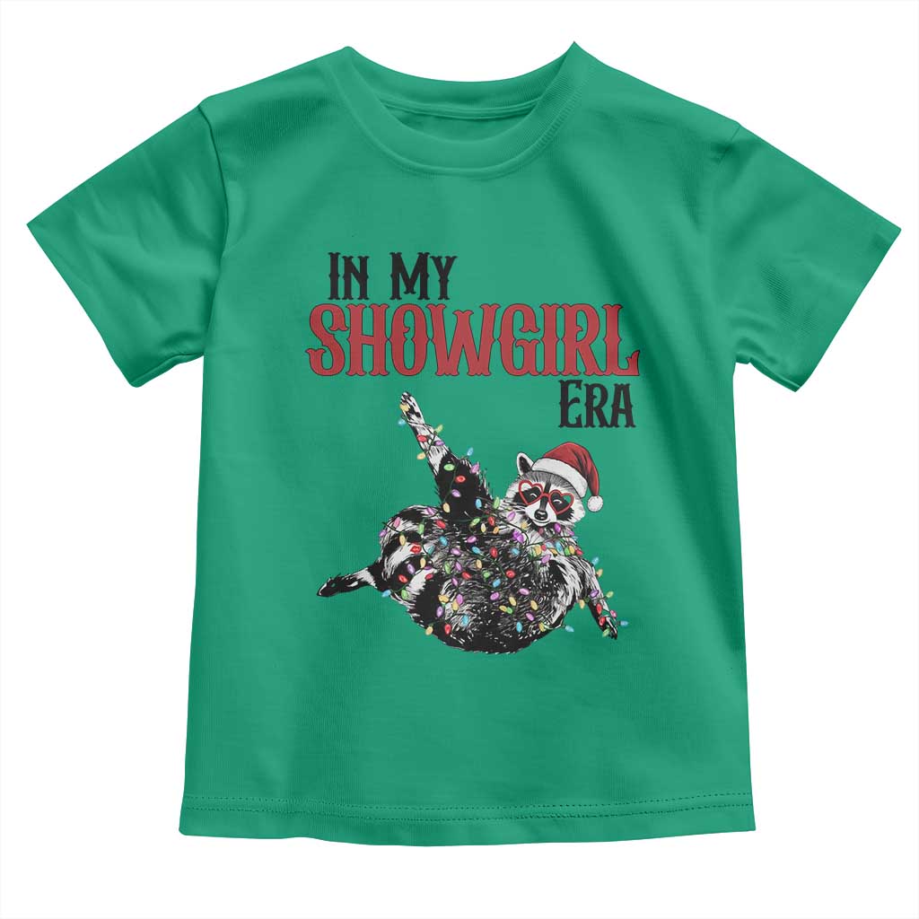 Funny Raccoon Christmas Toddler T Shirt In My Costume Era - Wonder Print Shop