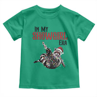 Funny Raccoon Christmas Toddler T Shirt In My Costume Era - Wonder Print Shop